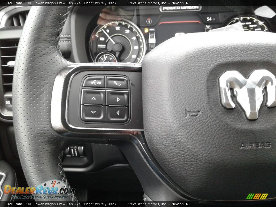 2020 Ram 2500 Power Wagon Crew Cab 4x4 Steering Wheel Photo #15