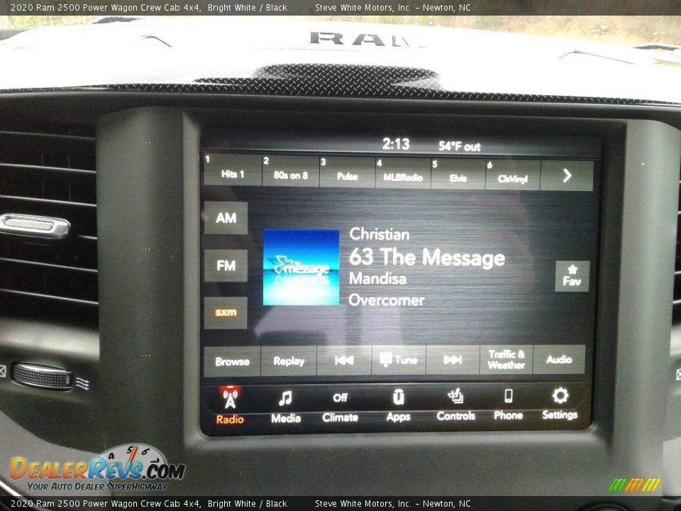 Controls of 2020 Ram 2500 Power Wagon Crew Cab 4x4 Photo #21