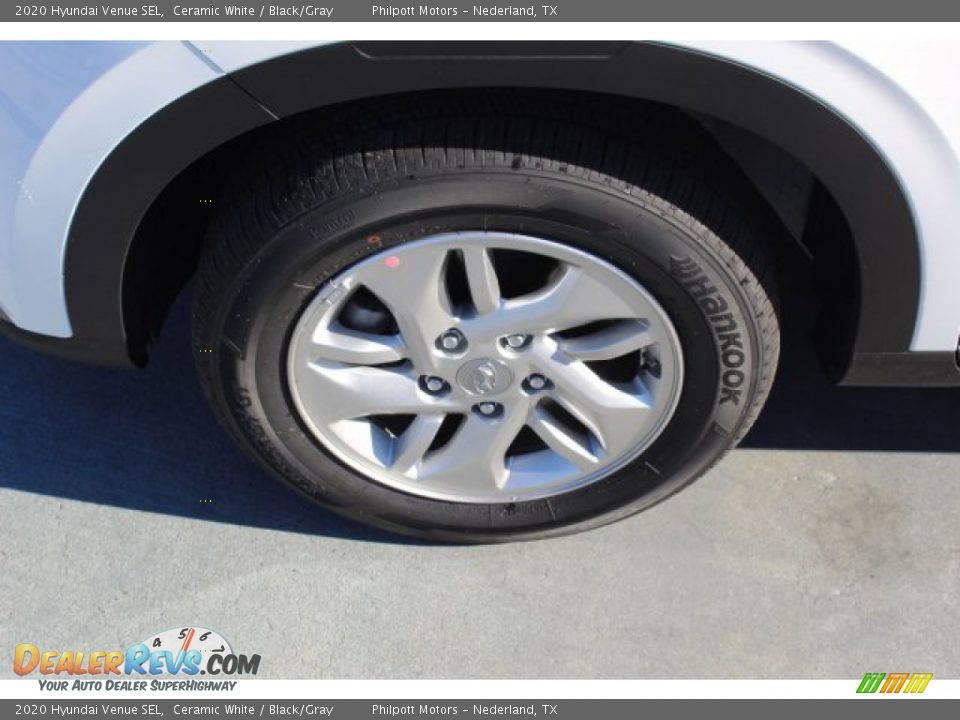 2020 Hyundai Venue SEL Ceramic White / Black/Gray Photo #5