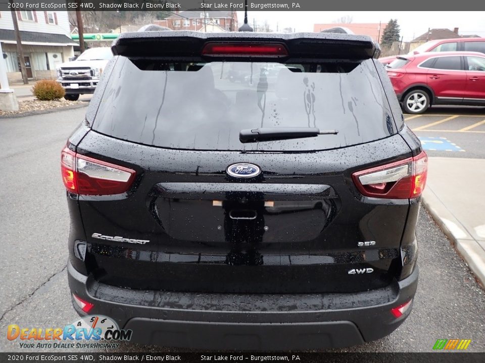 2020 Ford EcoSport SES 4WD Shadow Black / Ebony Black Photo #7