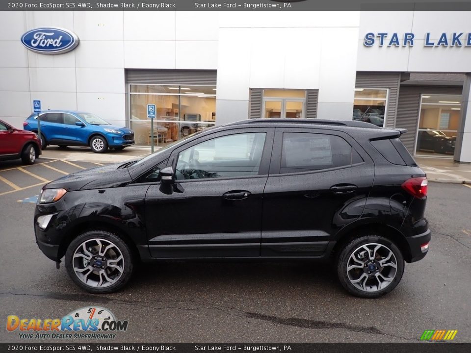 2020 Ford EcoSport SES 4WD Shadow Black / Ebony Black Photo #9