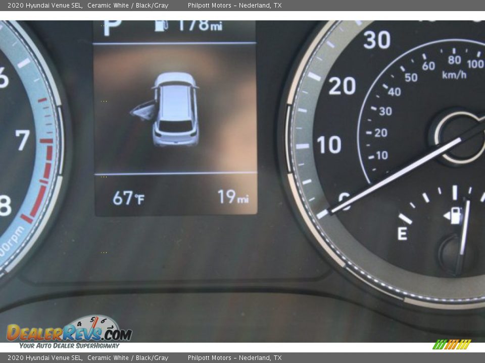 2020 Hyundai Venue SEL Ceramic White / Black/Gray Photo #14