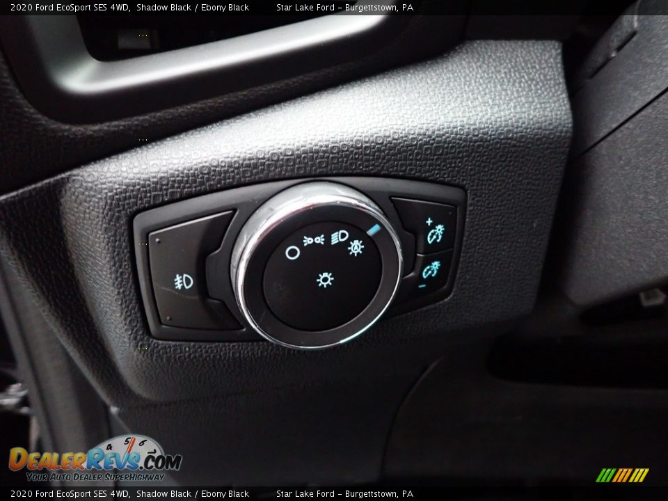 2020 Ford EcoSport SES 4WD Shadow Black / Ebony Black Photo #13