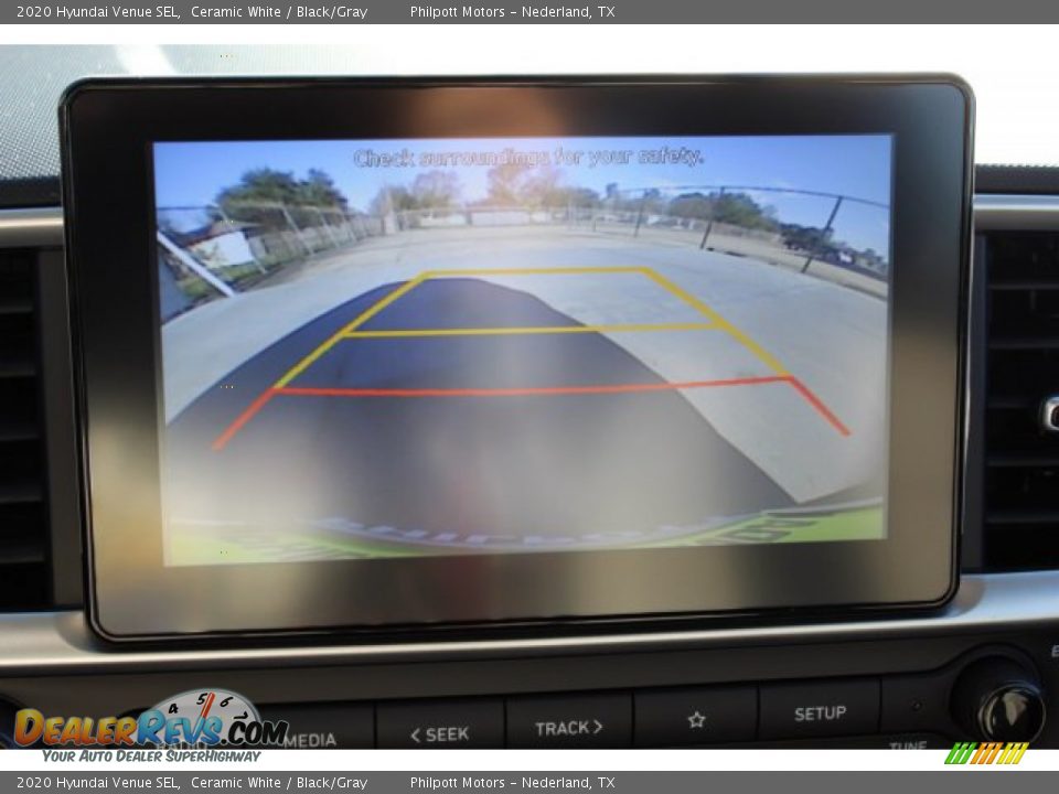 2020 Hyundai Venue SEL Ceramic White / Black/Gray Photo #17