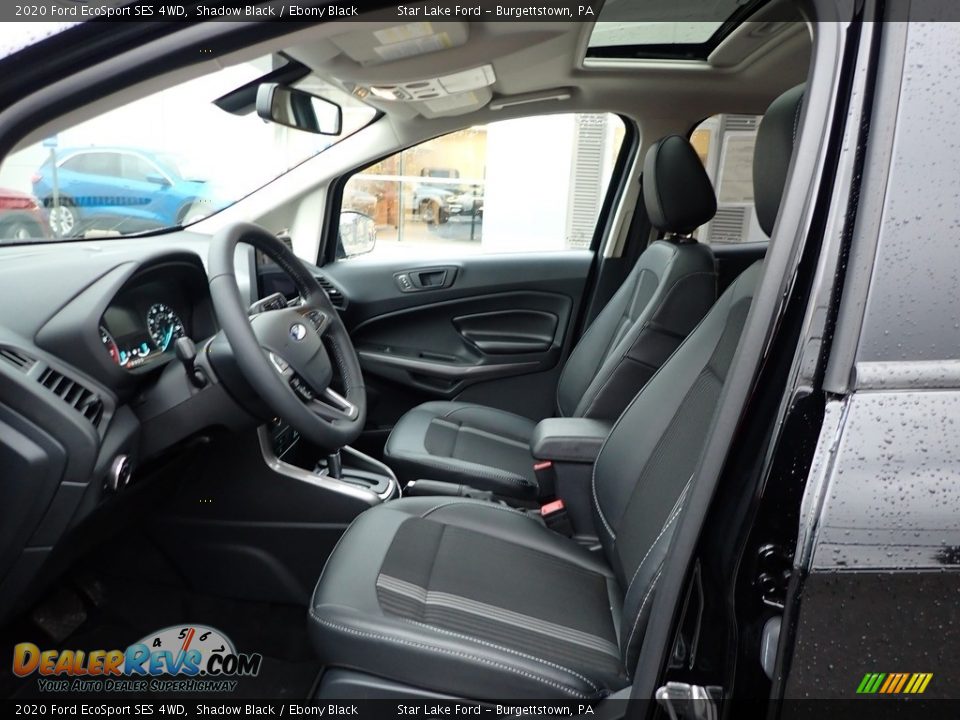 Front Seat of 2020 Ford EcoSport SES 4WD Photo #14