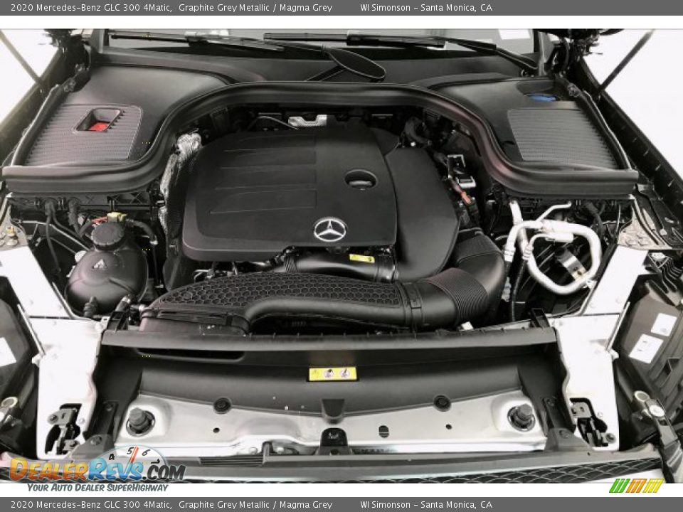 2020 Mercedes-Benz GLC 300 4Matic Graphite Grey Metallic / Magma Grey Photo #8