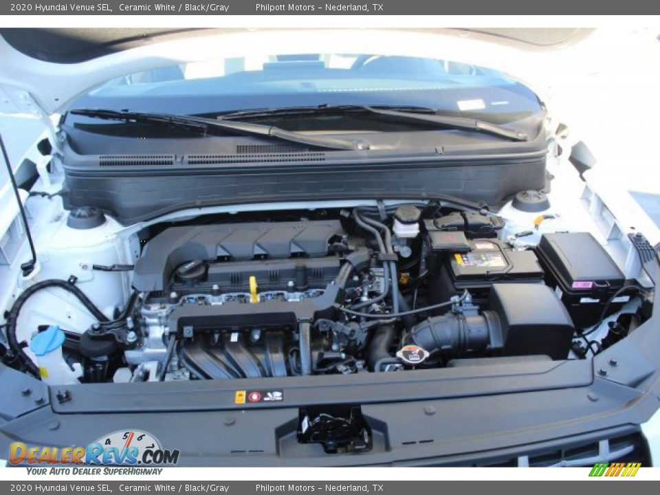 2020 Hyundai Venue SEL Ceramic White / Black/Gray Photo #21