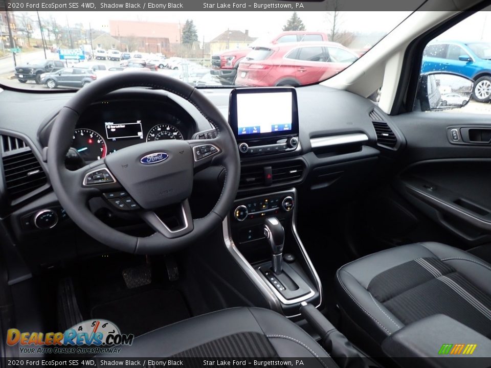 2020 Ford EcoSport SES 4WD Shadow Black / Ebony Black Photo #16