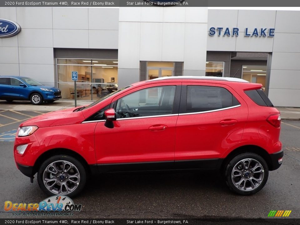 2020 Ford EcoSport Titanium 4WD Race Red / Ebony Black Photo #1
