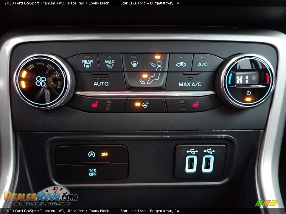 2020 Ford EcoSport Titanium 4WD Race Red / Ebony Black Photo #20