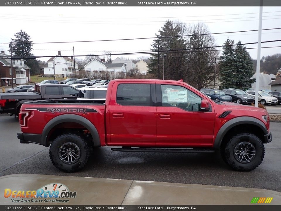 Rapid Red 2020 Ford F150 SVT Raptor SuperCrew 4x4 Photo #4
