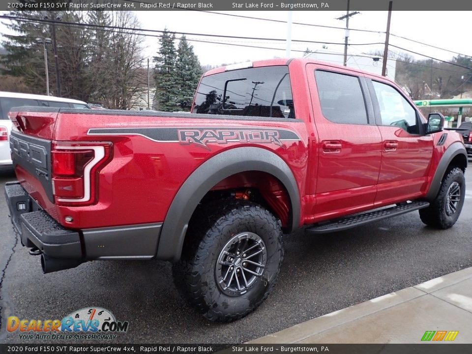 Rapid Red 2020 Ford F150 SVT Raptor SuperCrew 4x4 Photo #5