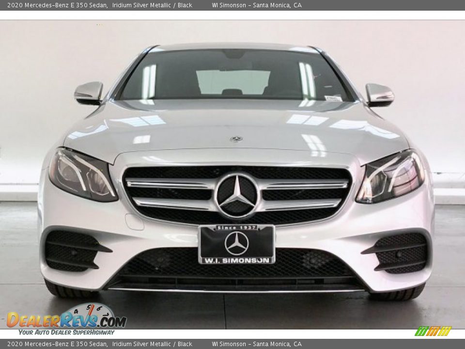 2020 Mercedes-Benz E 350 Sedan Iridium Silver Metallic / Black Photo #3