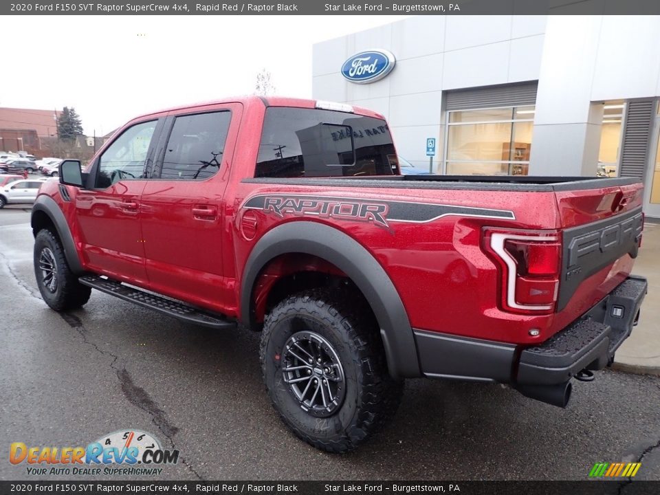 Rapid Red 2020 Ford F150 SVT Raptor SuperCrew 4x4 Photo #7