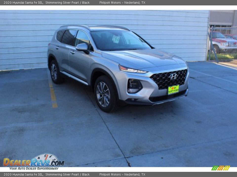 2020 Hyundai Santa Fe SEL Shimmering Silver Pearl / Black Photo #2