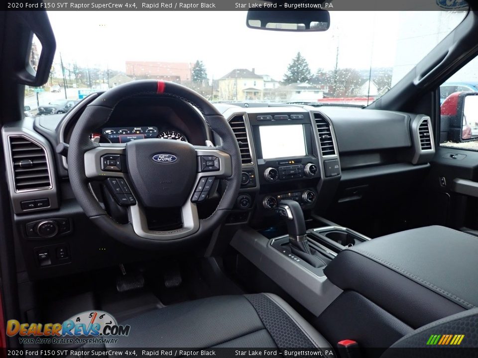 Front Seat of 2020 Ford F150 SVT Raptor SuperCrew 4x4 Photo #12