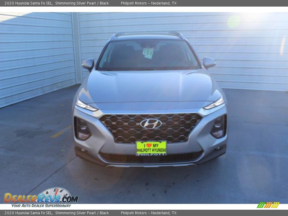 2020 Hyundai Santa Fe SEL Shimmering Silver Pearl / Black Photo #3