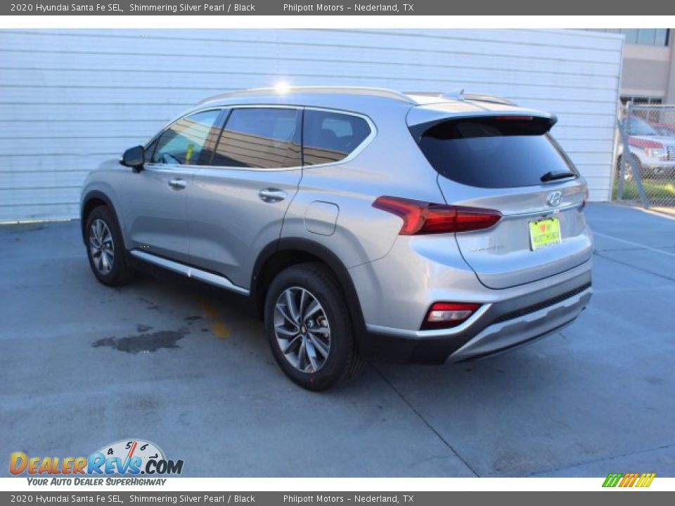 2020 Hyundai Santa Fe SEL Shimmering Silver Pearl / Black Photo #6