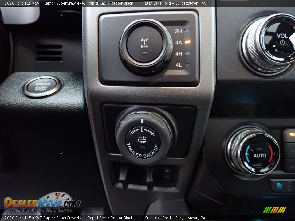 Controls of 2020 Ford F150 SVT Raptor SuperCrew 4x4 Photo #16