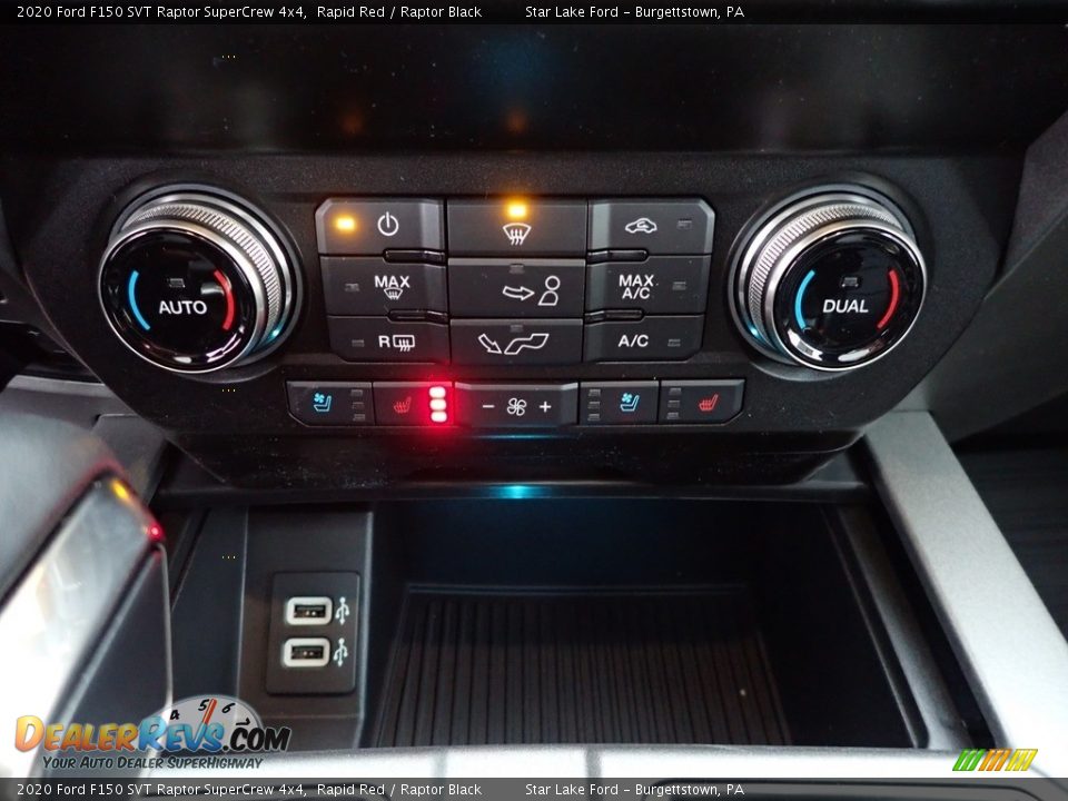 2020 Ford F150 SVT Raptor SuperCrew 4x4 Rapid Red / Raptor Black Photo #17