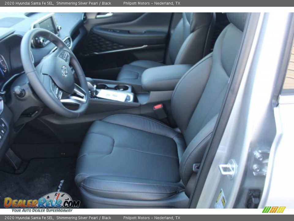 2020 Hyundai Santa Fe SEL Shimmering Silver Pearl / Black Photo #11