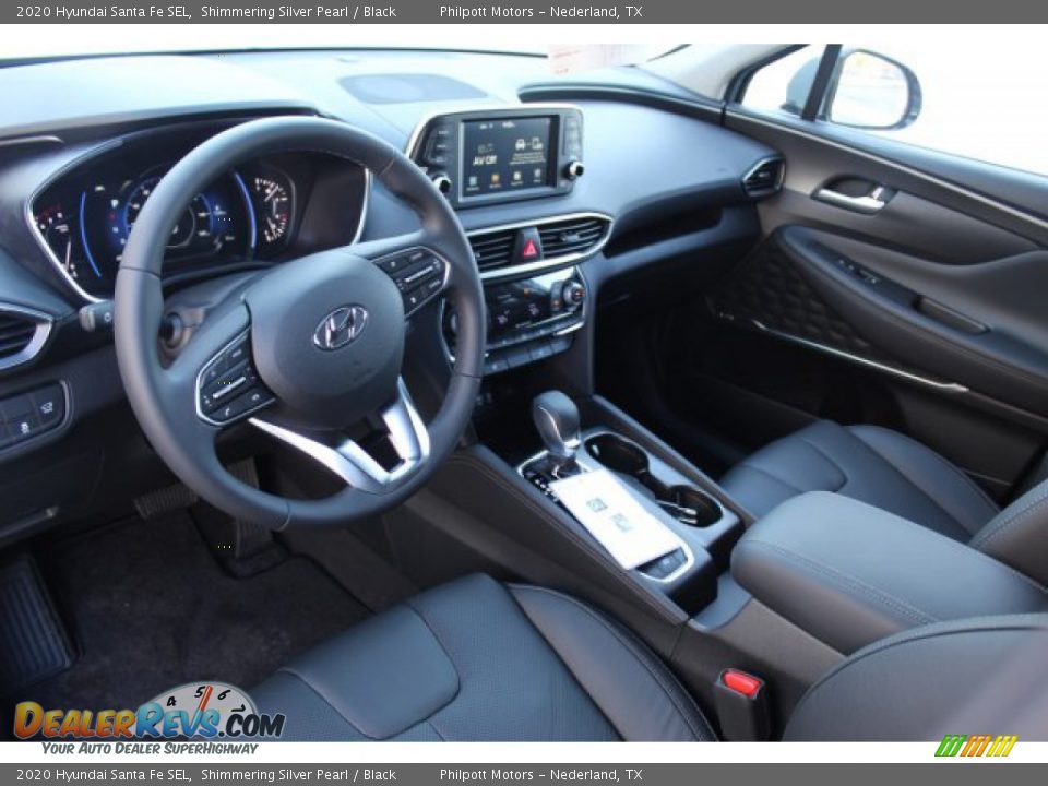 2020 Hyundai Santa Fe SEL Shimmering Silver Pearl / Black Photo #13