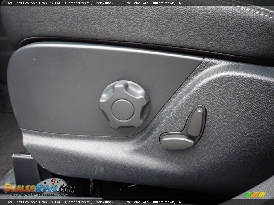 2020 Ford EcoSport Titanium 4WD Diamond White / Ebony Black Photo #11