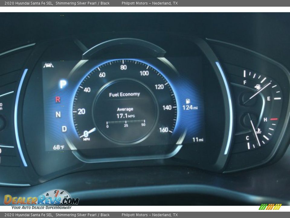 2020 Hyundai Santa Fe SEL Shimmering Silver Pearl / Black Photo #17