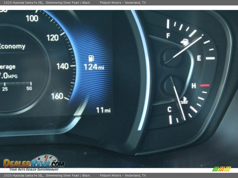 2020 Hyundai Santa Fe SEL Shimmering Silver Pearl / Black Photo #18