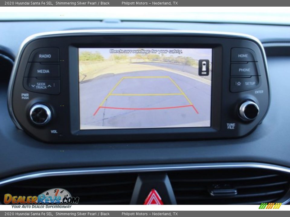 2020 Hyundai Santa Fe SEL Shimmering Silver Pearl / Black Photo #21