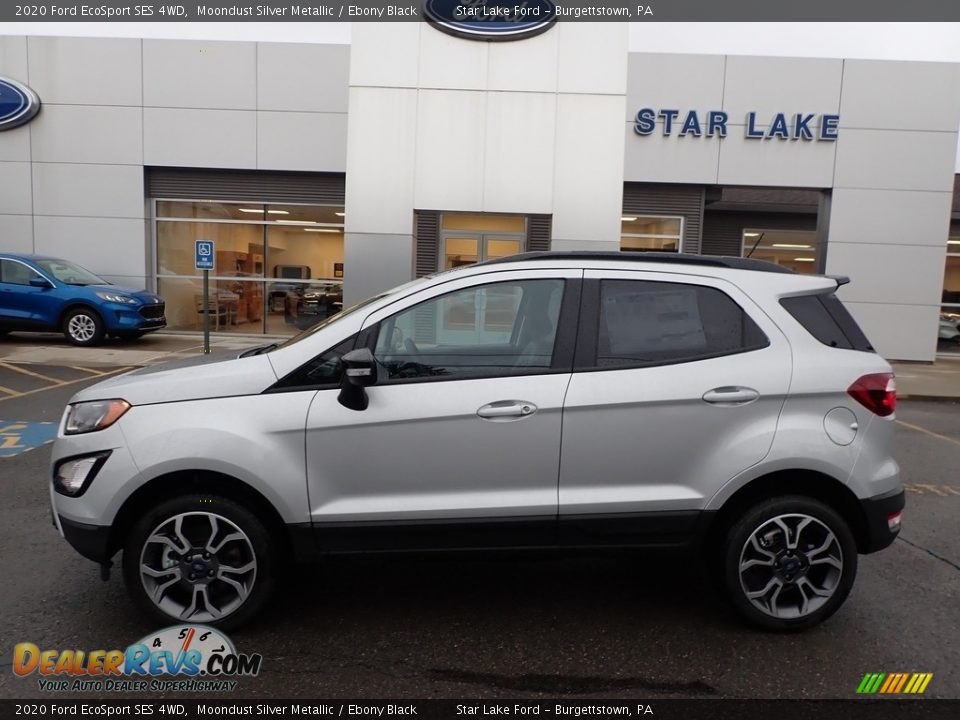2020 Ford EcoSport SES 4WD Moondust Silver Metallic / Ebony Black Photo #1