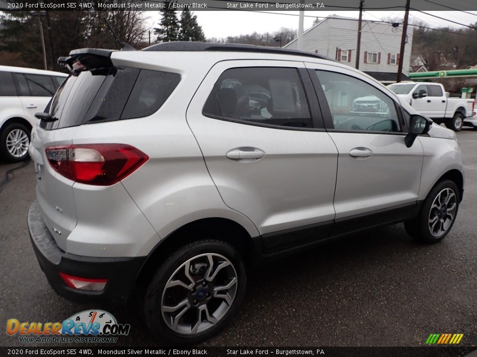 2020 Ford EcoSport SES 4WD Moondust Silver Metallic / Ebony Black Photo #5