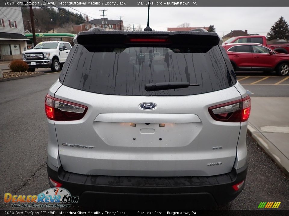 2020 Ford EcoSport SES 4WD Moondust Silver Metallic / Ebony Black Photo #7