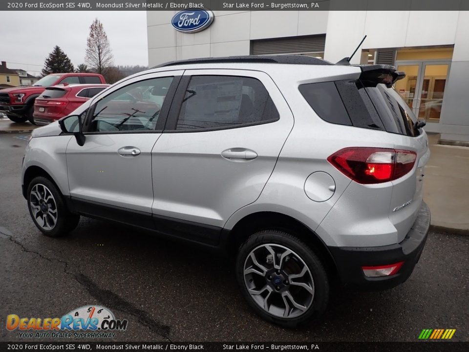 2020 Ford EcoSport SES 4WD Moondust Silver Metallic / Ebony Black Photo #8