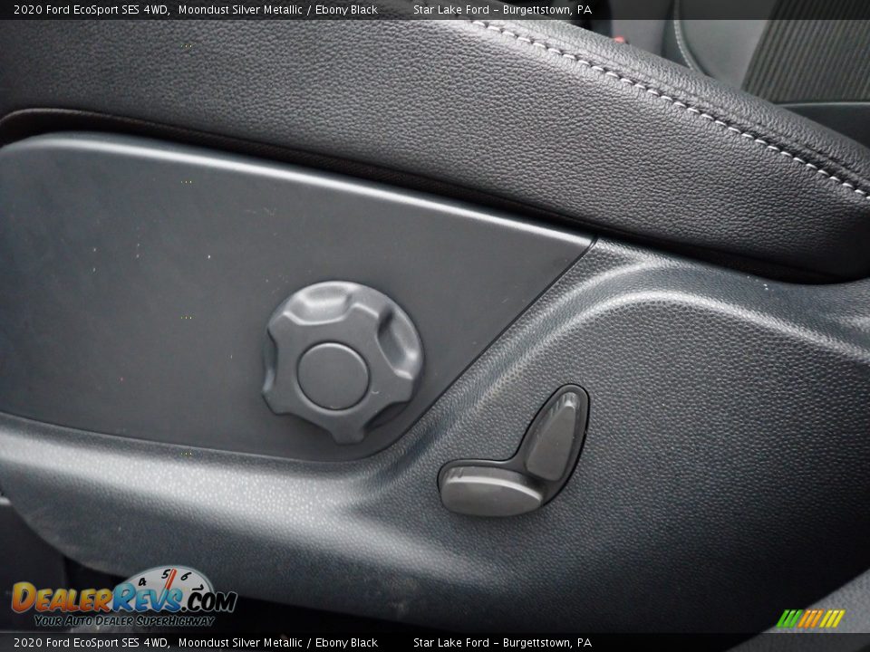 2020 Ford EcoSport SES 4WD Moondust Silver Metallic / Ebony Black Photo #11