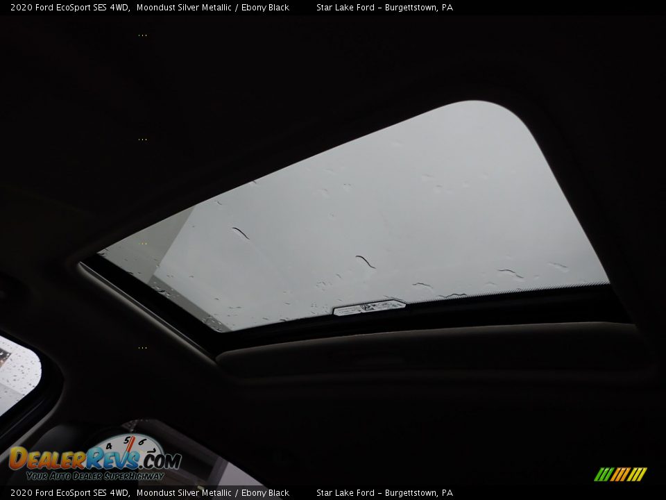 2020 Ford EcoSport SES 4WD Moondust Silver Metallic / Ebony Black Photo #12