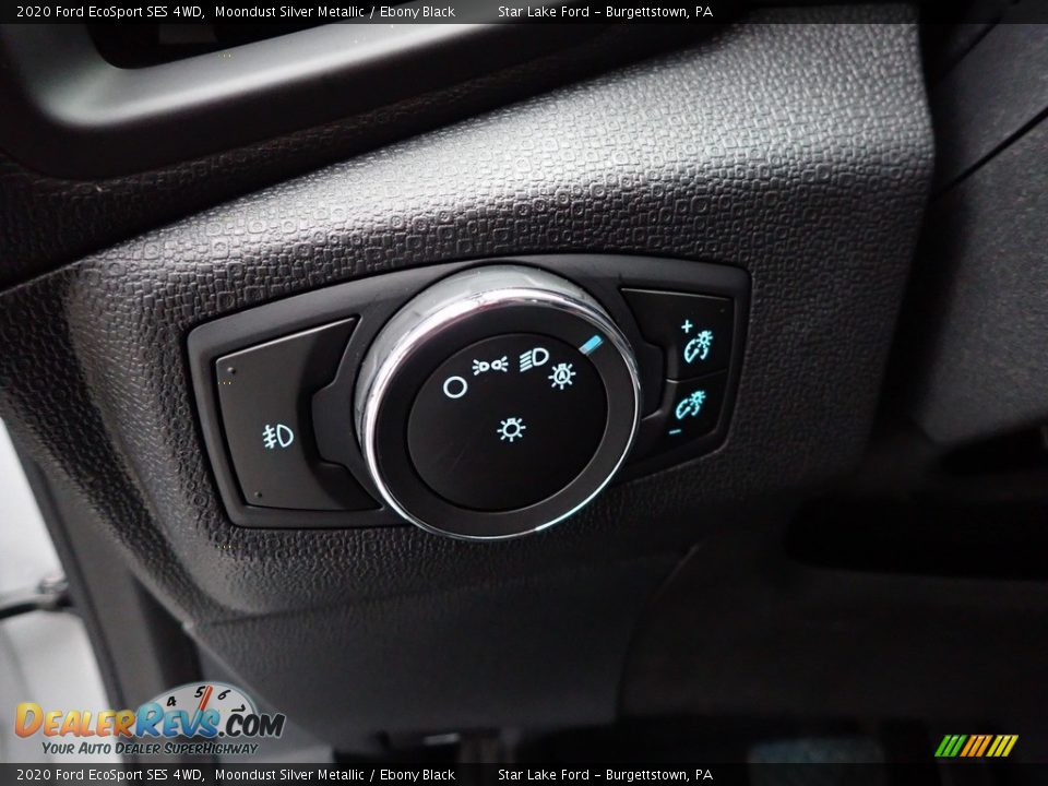 2020 Ford EcoSport SES 4WD Moondust Silver Metallic / Ebony Black Photo #13