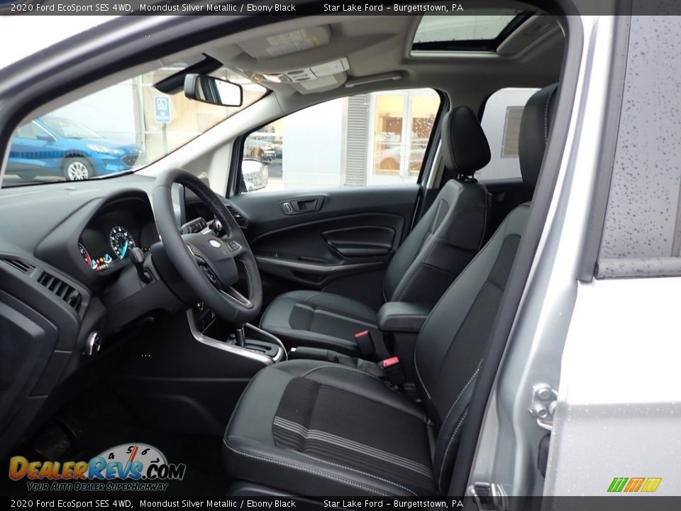 2020 Ford EcoSport SES 4WD Moondust Silver Metallic / Ebony Black Photo #14