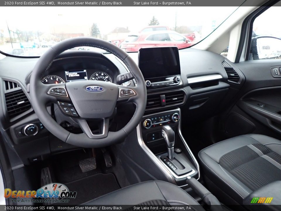 2020 Ford EcoSport SES 4WD Moondust Silver Metallic / Ebony Black Photo #16
