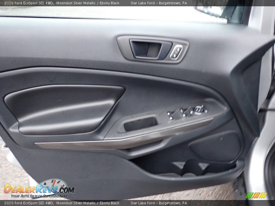 2020 Ford EcoSport SES 4WD Moondust Silver Metallic / Ebony Black Photo #17