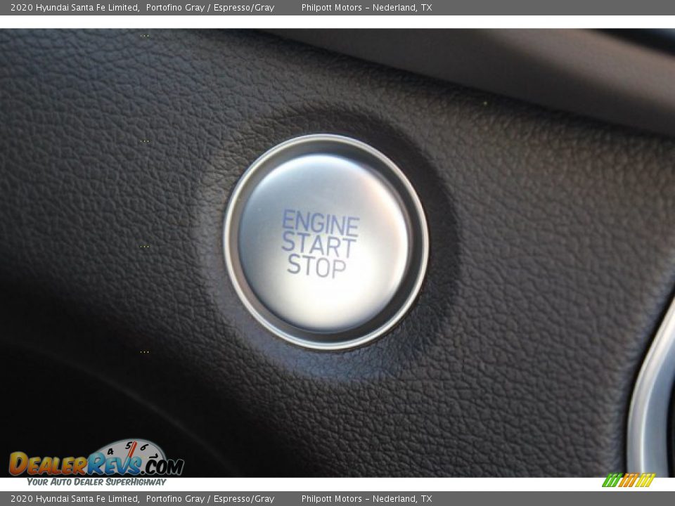 2020 Hyundai Santa Fe Limited Portofino Gray / Espresso/Gray Photo #18