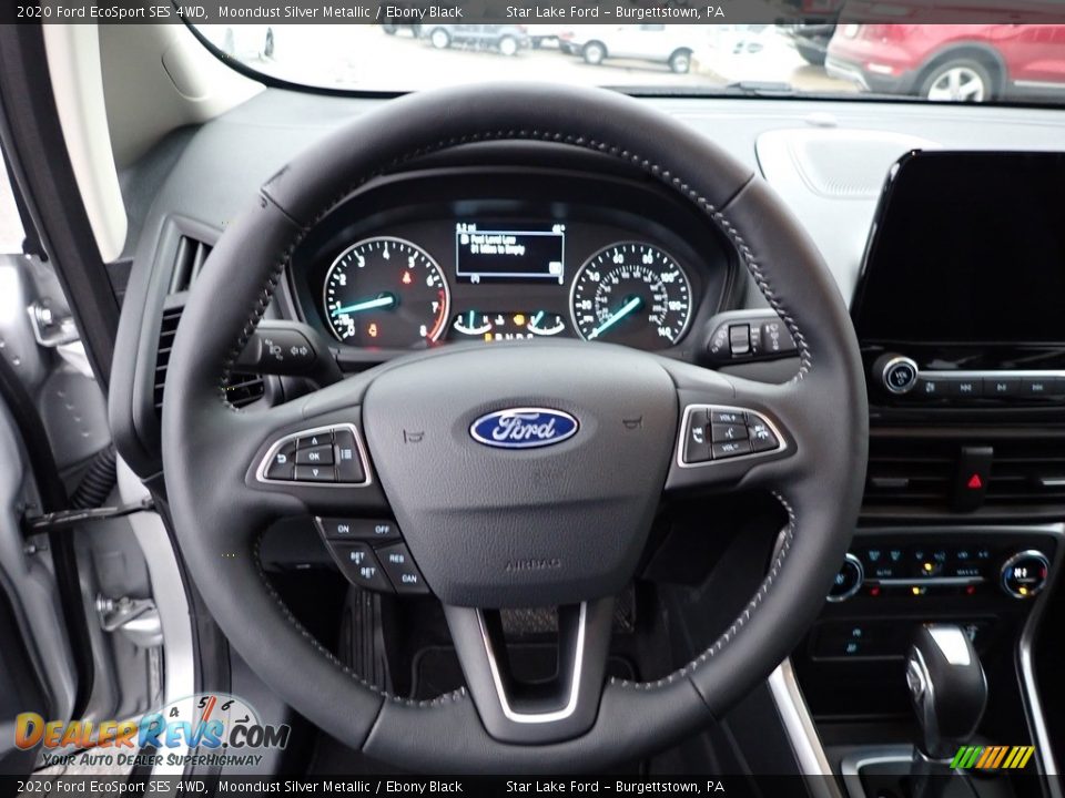 2020 Ford EcoSport SES 4WD Moondust Silver Metallic / Ebony Black Photo #18