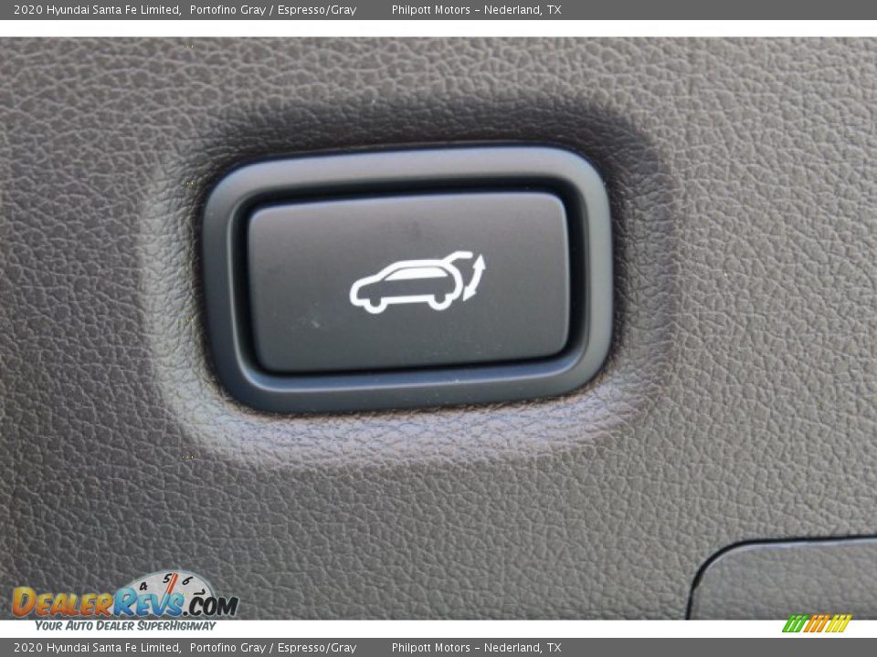 2020 Hyundai Santa Fe Limited Portofino Gray / Espresso/Gray Photo #24