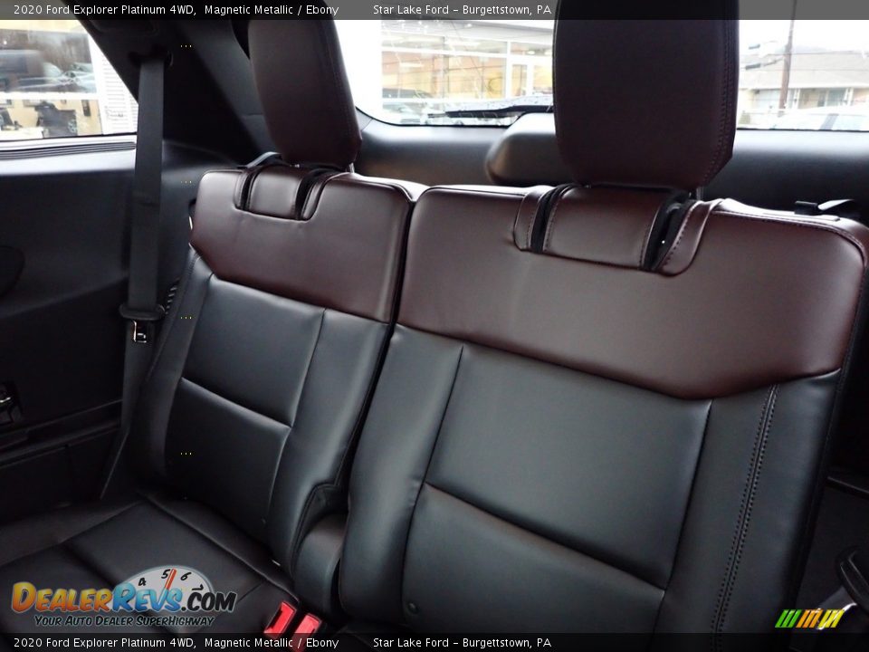 2020 Ford Explorer Platinum 4WD Magnetic Metallic / Ebony Photo #13