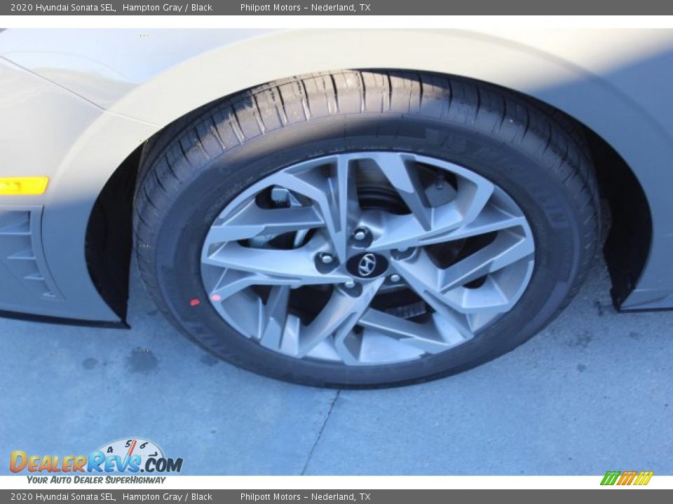 2020 Hyundai Sonata SEL Hampton Gray / Black Photo #5
