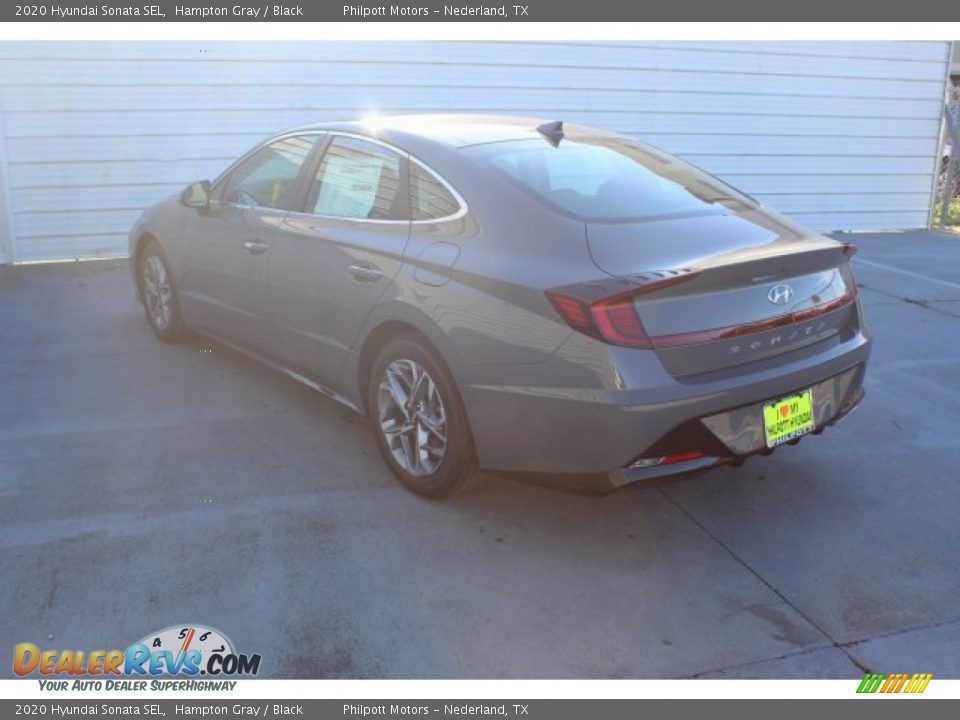 2020 Hyundai Sonata SEL Hampton Gray / Black Photo #6