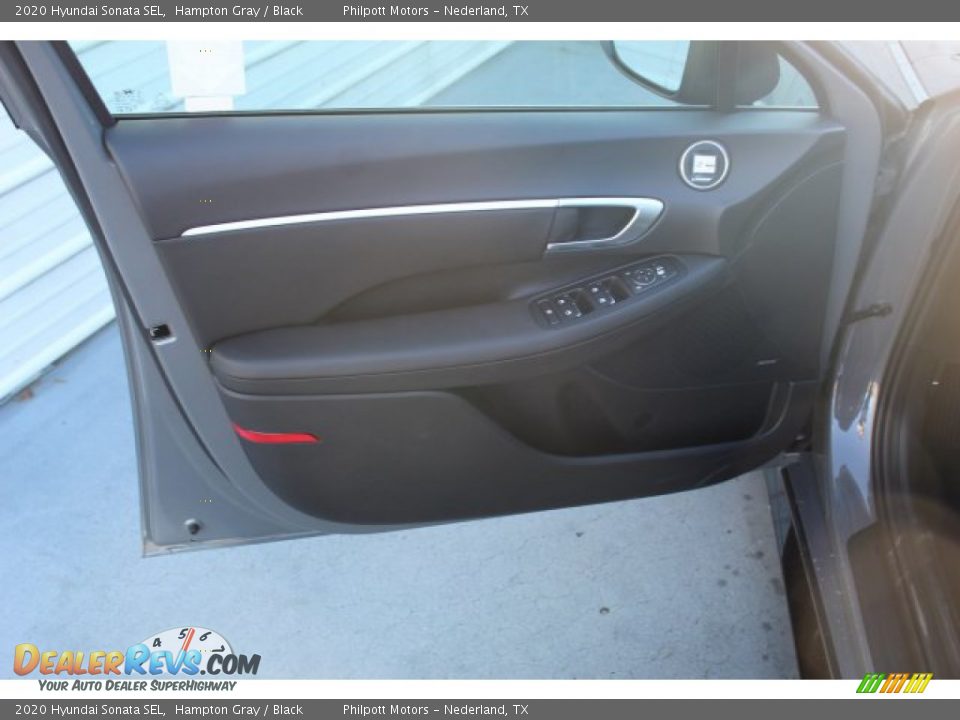 2020 Hyundai Sonata SEL Hampton Gray / Black Photo #9