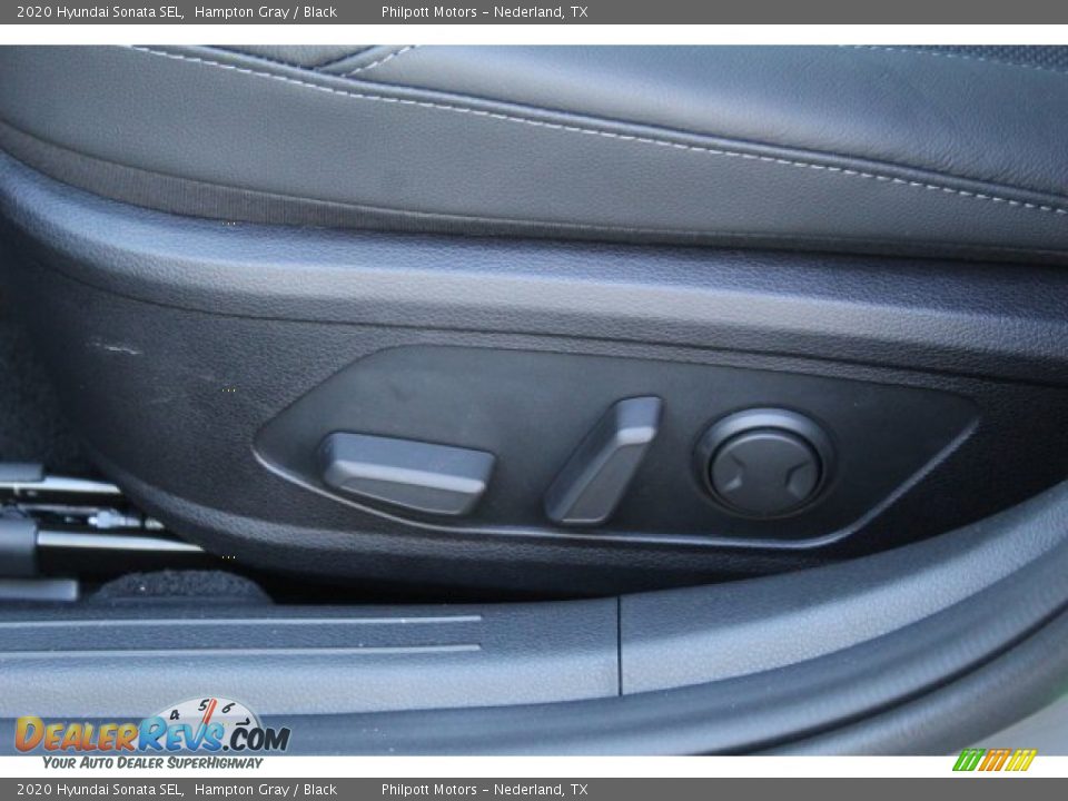 2020 Hyundai Sonata SEL Hampton Gray / Black Photo #11
