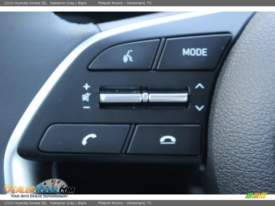 2020 Hyundai Sonata SEL Hampton Gray / Black Photo #12