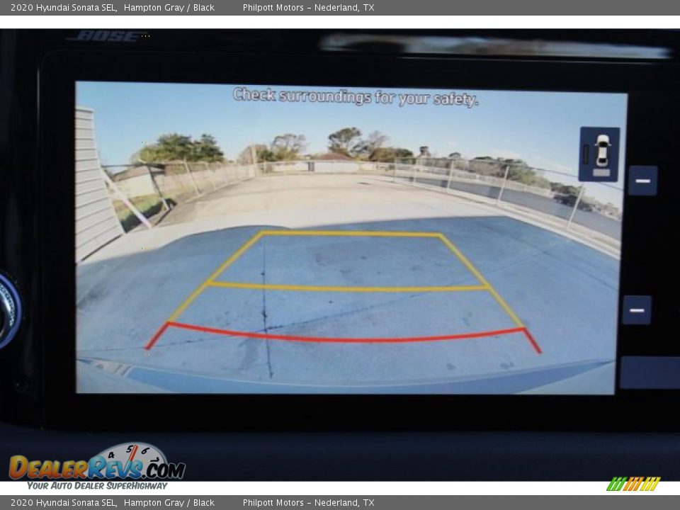 2020 Hyundai Sonata SEL Hampton Gray / Black Photo #19